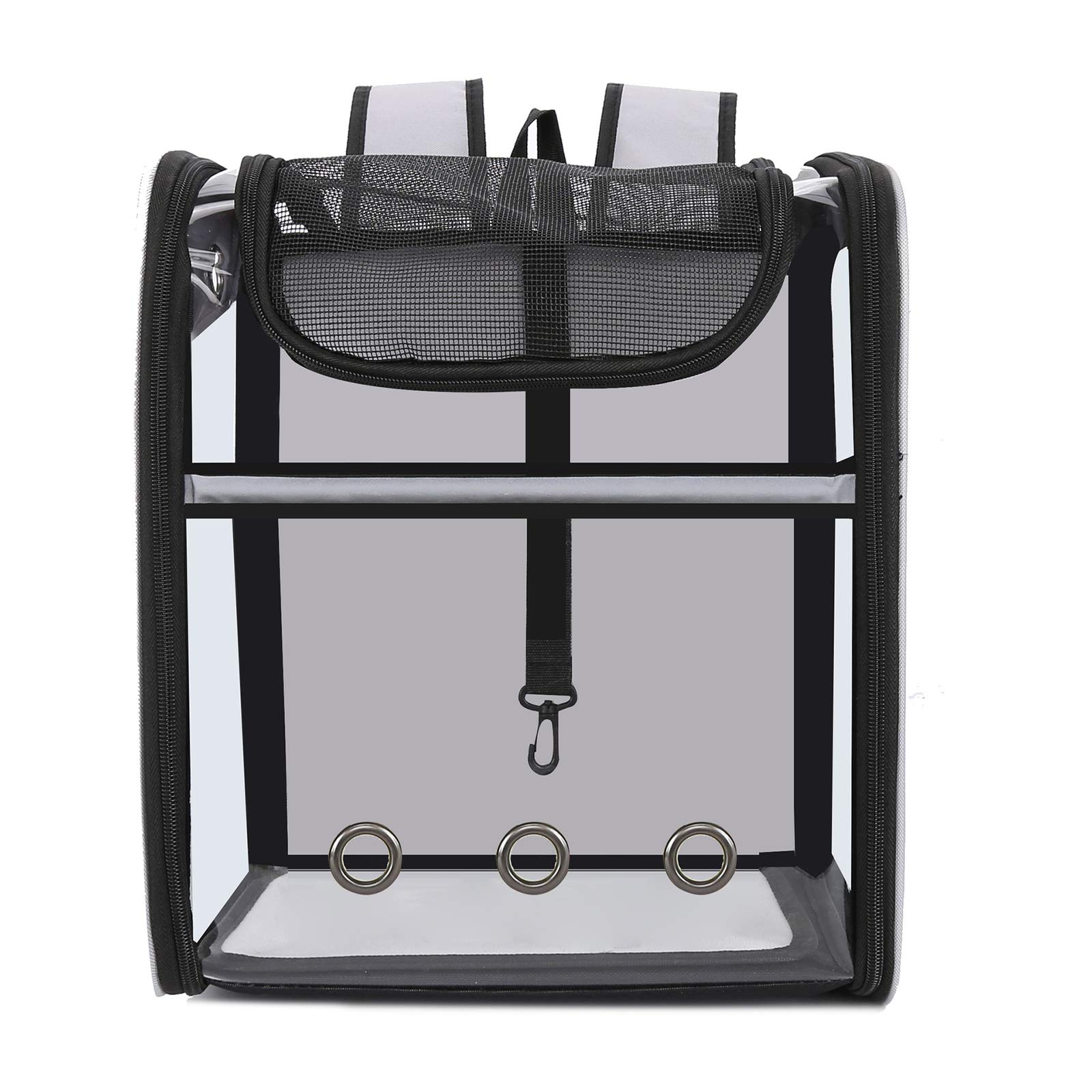 Sac à dos de voyageur innovant DAMAI avec maille transparente et structure ultra respirante