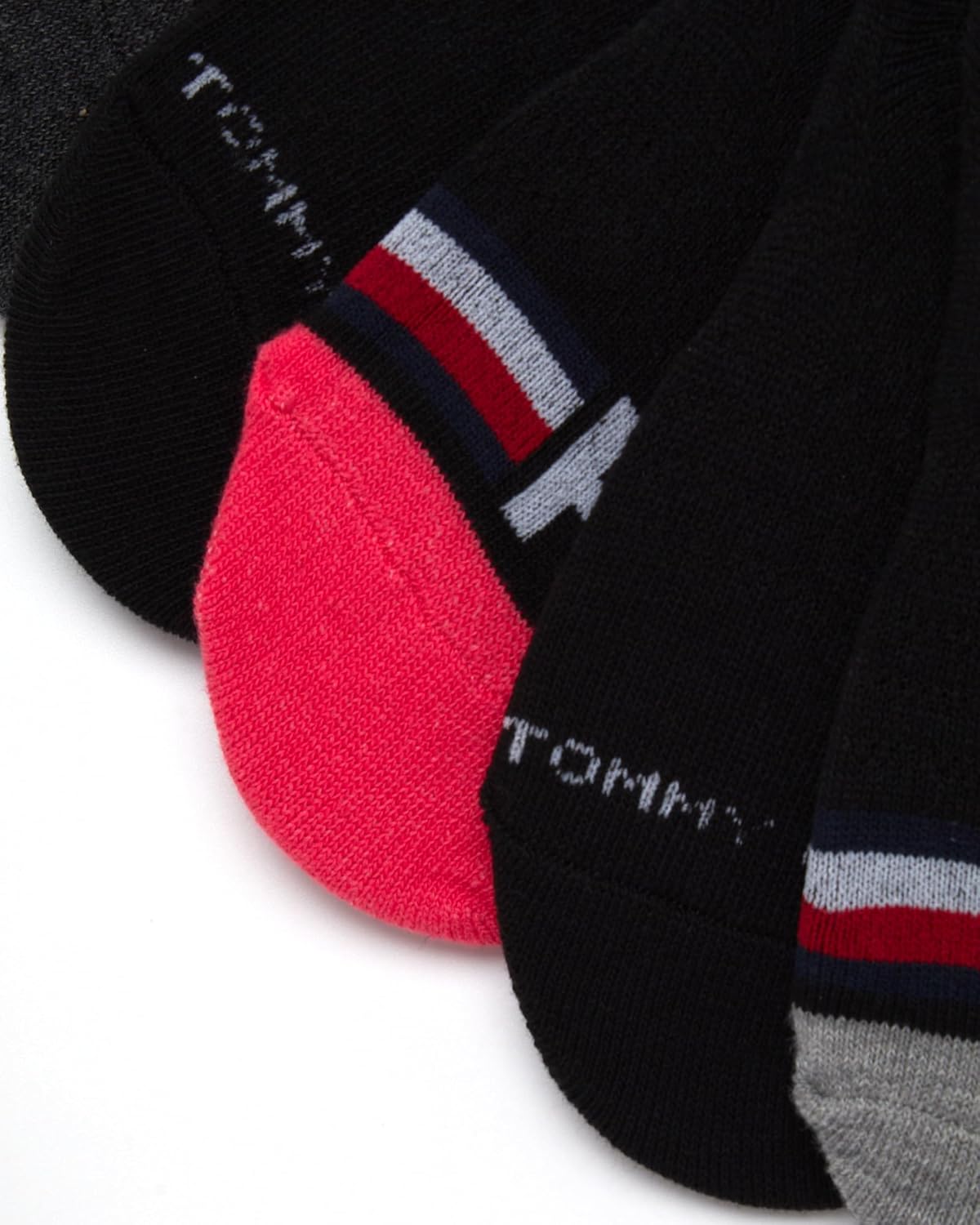 Tommy Hilfiger Womens Liner Socks - 6 Pack Cotton Blend Athletic Performance No Show Shoe Sock Liners for Women - Image 5