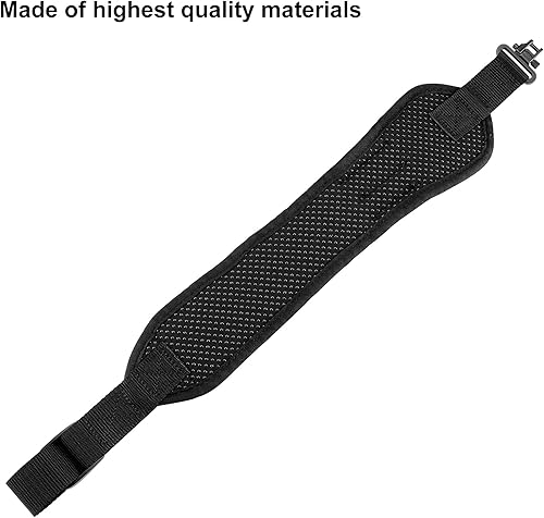 Miniatura 3 de Pridefend Esposa con soporte de cáscara, correa ajustable para el hombro acolchado con giros para escopeta, sostiene 2 conchas para 12GA