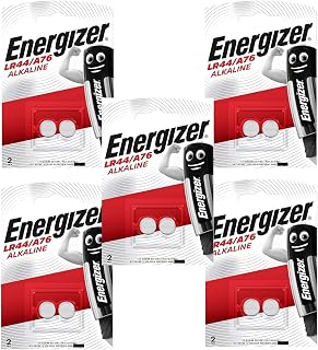 Strip of 10 Energizer A76 (LR44) 1.5v Alkaline Batteries