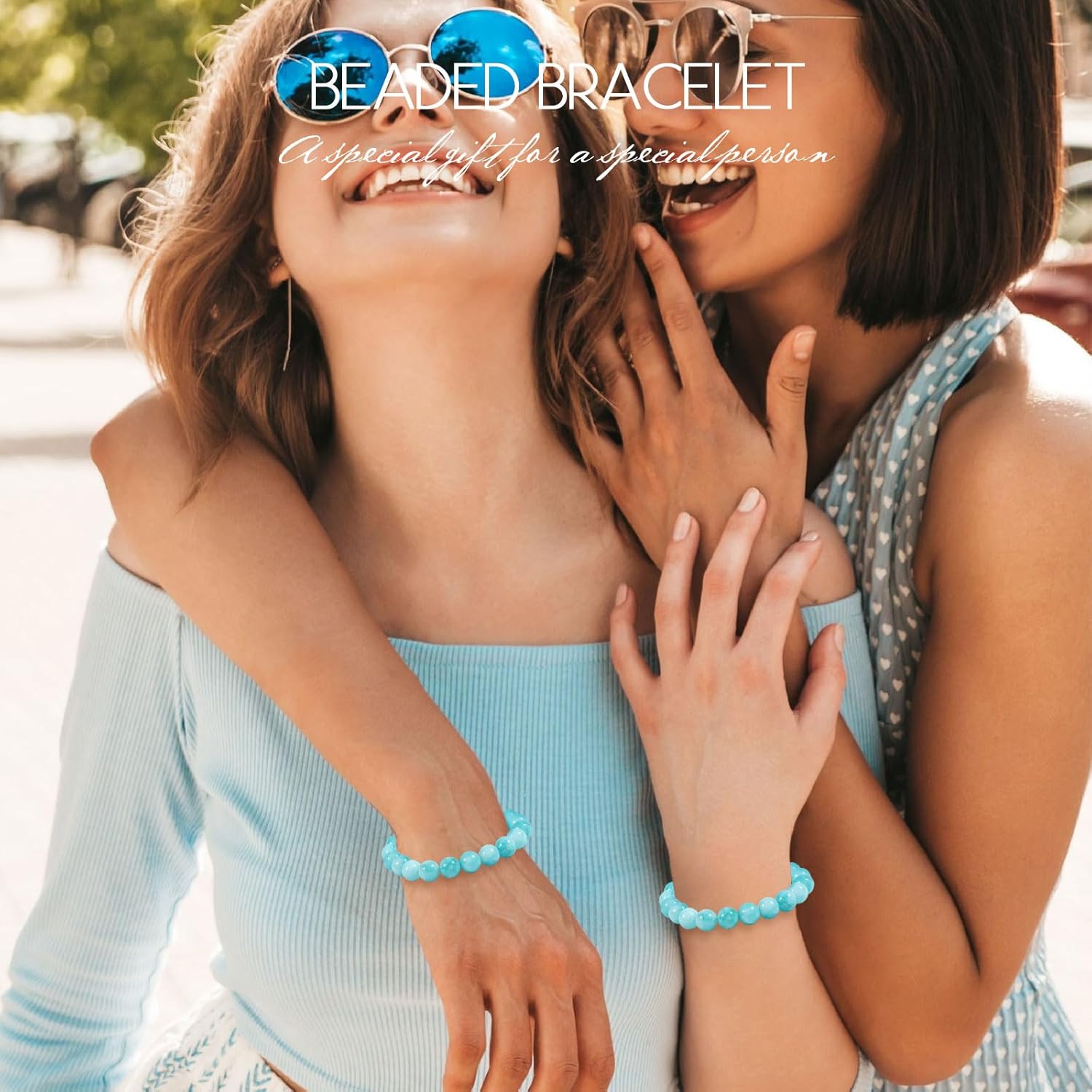 Natural Stretch Lapis Lazuli Bracelet 10mm Healing Crystal Beads Bracelet for Women Men Energy Quartz Chakra Jewelry Meditation Emotion Control Stress & Anxiety Relief Bracelet - Image 2