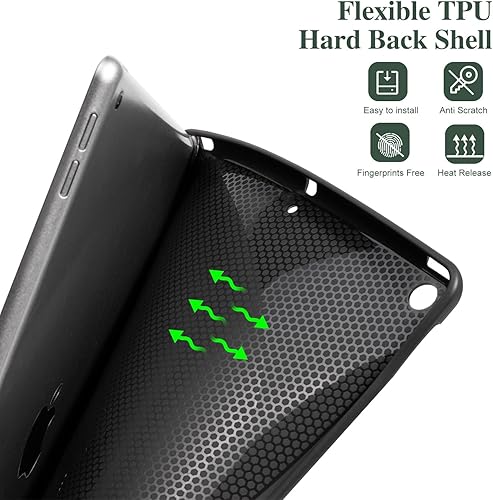 Miniatura 6 de Funda para iPad de 9 generación de flores, funda para iPad 10.2 para niñas y mujeres, funda para iPad de 8 generación, funda para iPad de 7