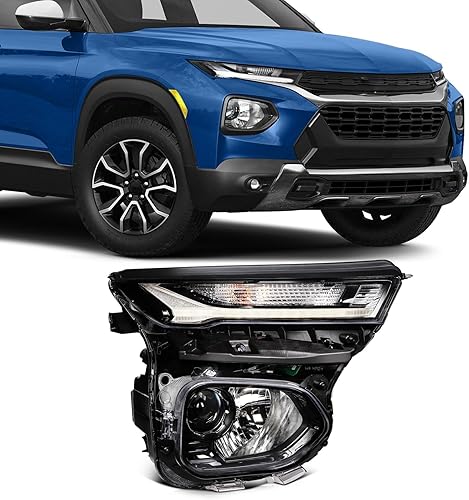 Miniatura 9 de SCITOO Faros delanteros para Chevy Silverado 1500/2500 1999-2002, para Chevy Suburban 1500/2500 2000-2006, carcasa cromada, reflector ámbar, lente