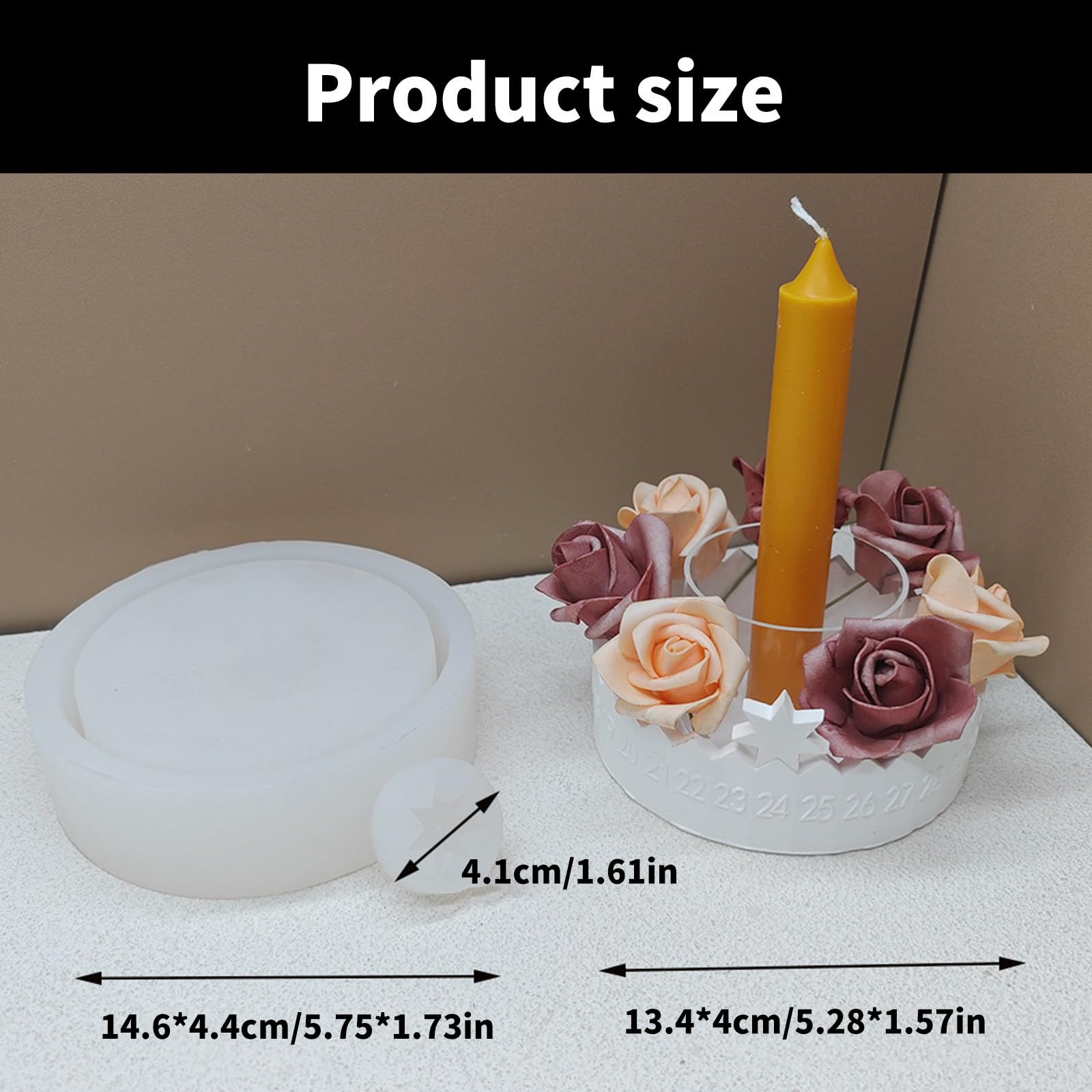 Disegni calendari creativi Stampi in silicone per la