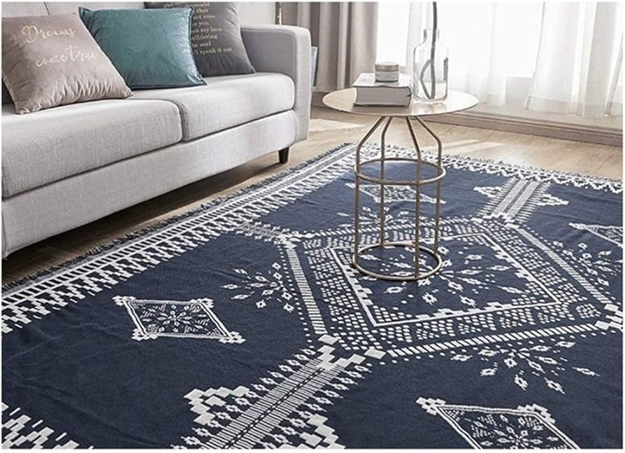 Amazon｜ソファカバー マルチカバー エスニック ポへミア風 90*90cm 3