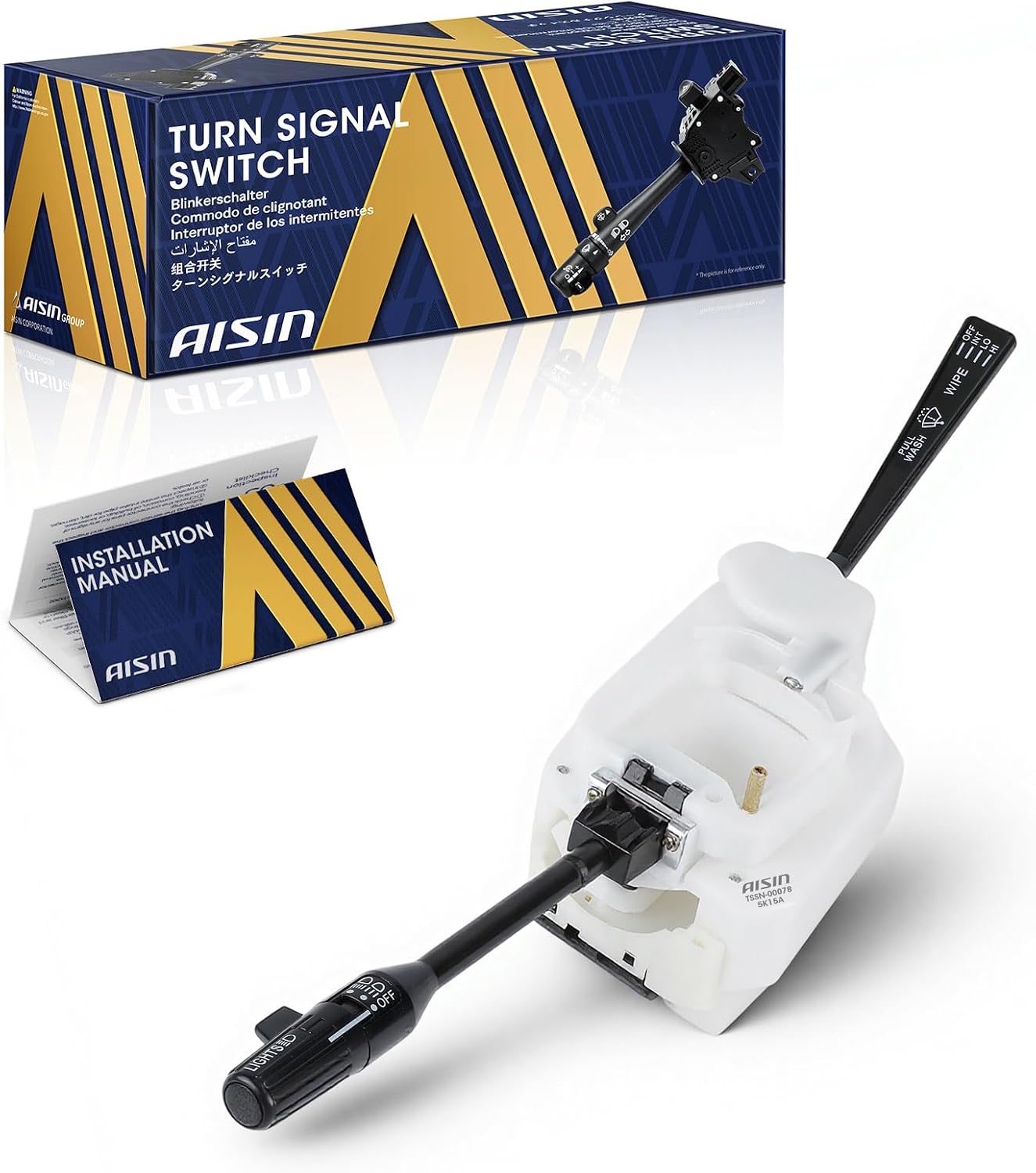 AISIN AFTERMARKET TSSN-00078 Multifuction Turn Signal Switch