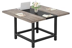 4-Person Square Table: Perfect for Small Meetings