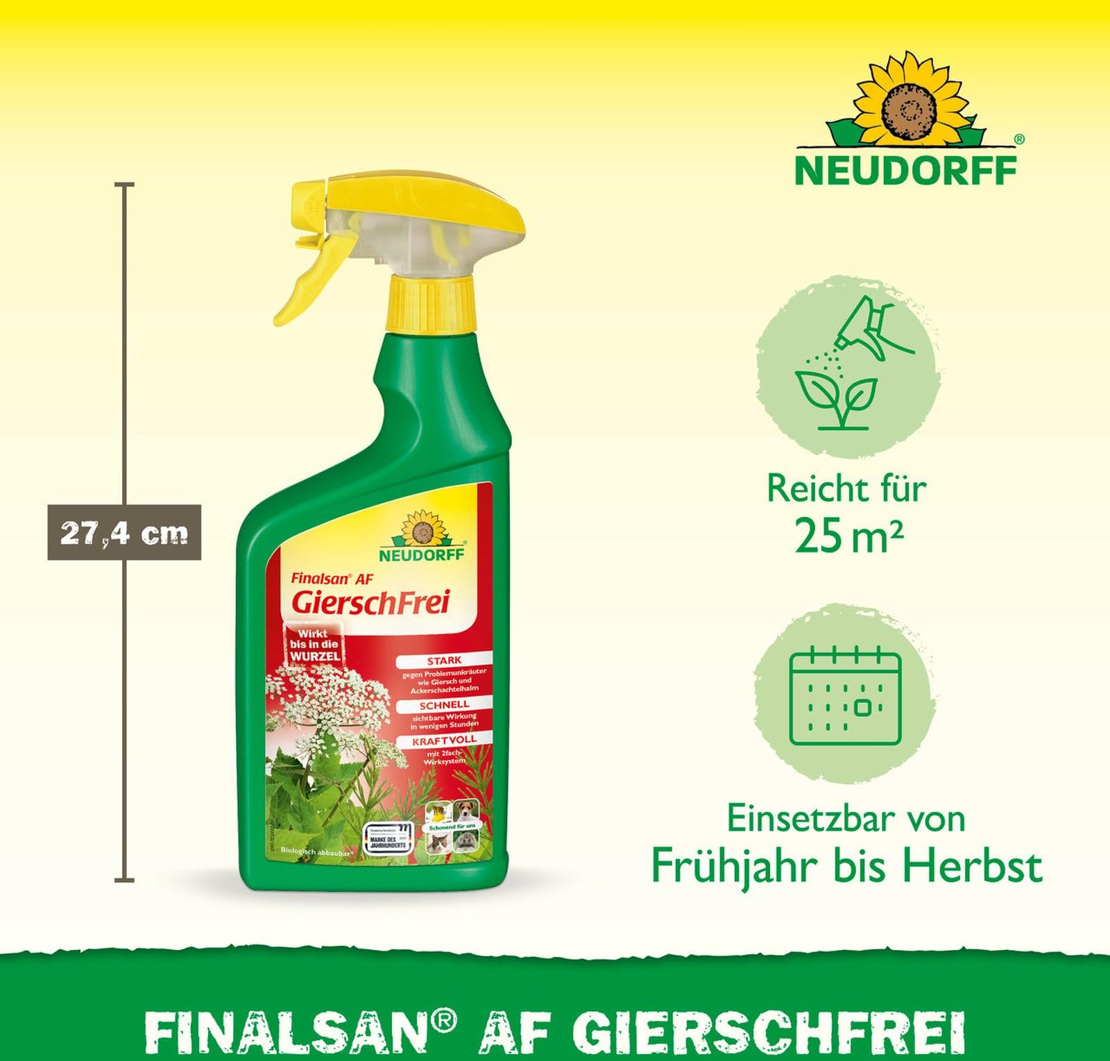 3 X 750ml Finalsan Giersch­Frei AF