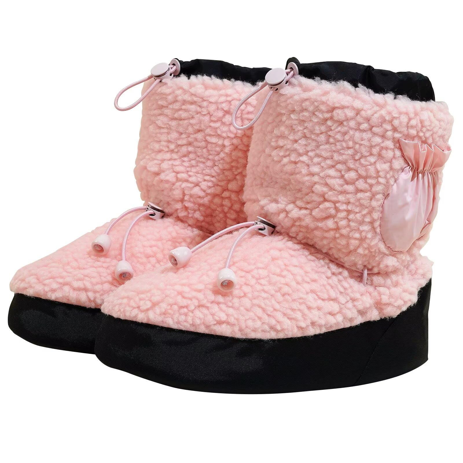 Fleece Tanzbooties Ballett Warm Up Booties für Damen Mädchen