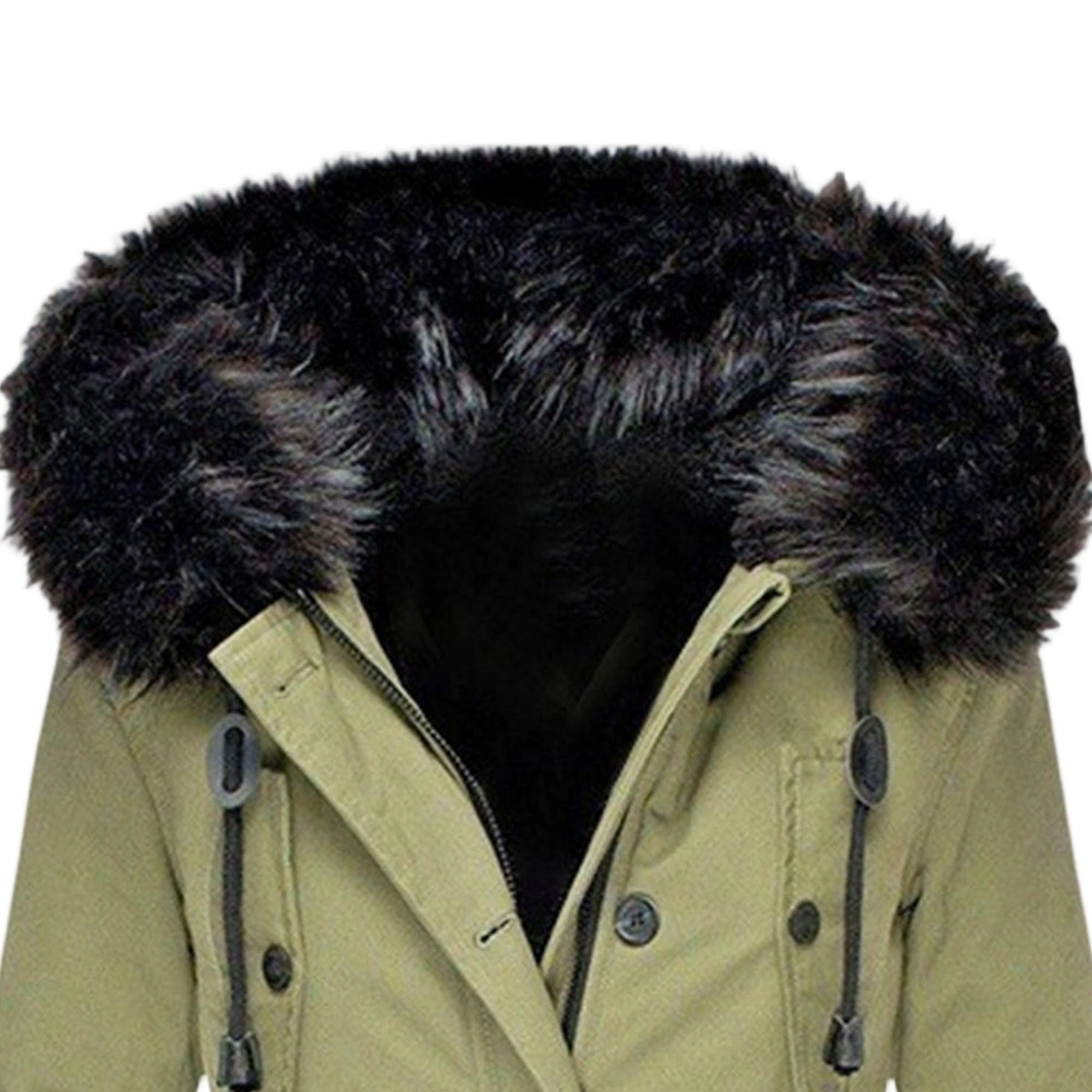 Giacca invernale da donna imbottita in caldo cotone classico con cerniera spessa giacca parka per pendolari all'aperto comodo piumino cappotto