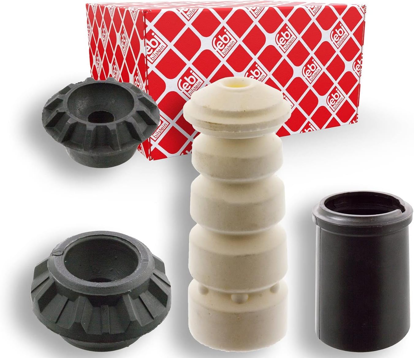 febi bilstein 14960 suspension strut mounting kit with buffer and protective cap (rear axle both sides) - Pack of 1