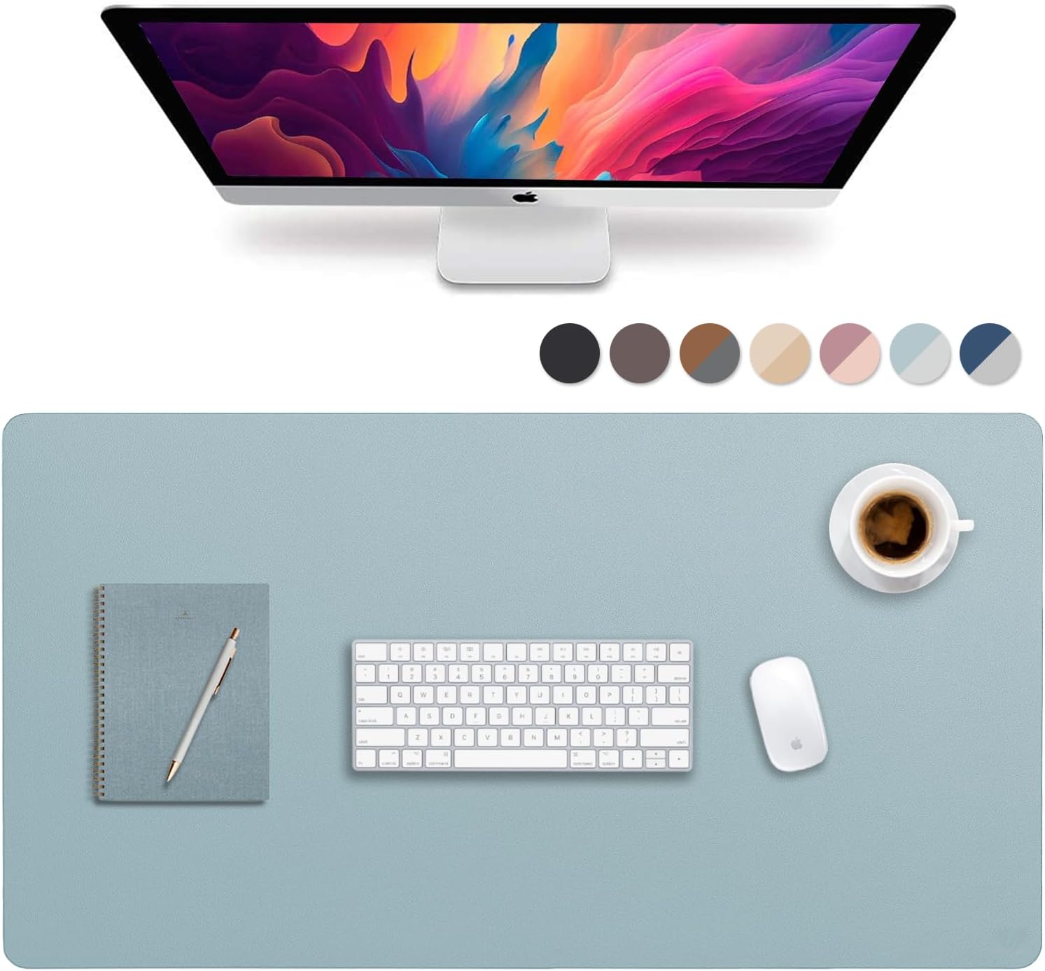 Vine Creations Leather Desk Pad 44"x22"