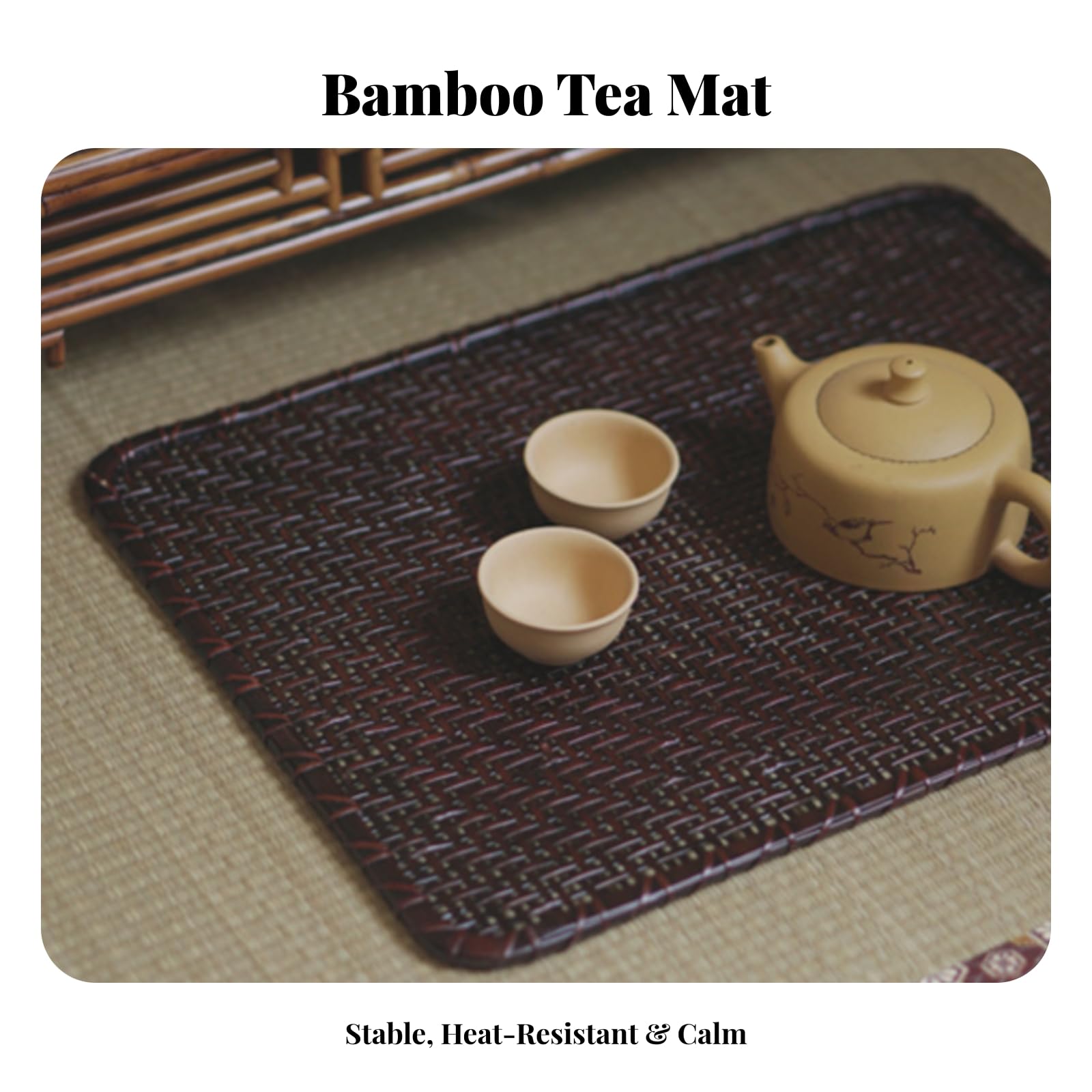 Tapis Table Tressé en | Artinal, Tapis Service Tissu Xiangyunsha, Léger, pr Intérieur Style Tatami, Style A