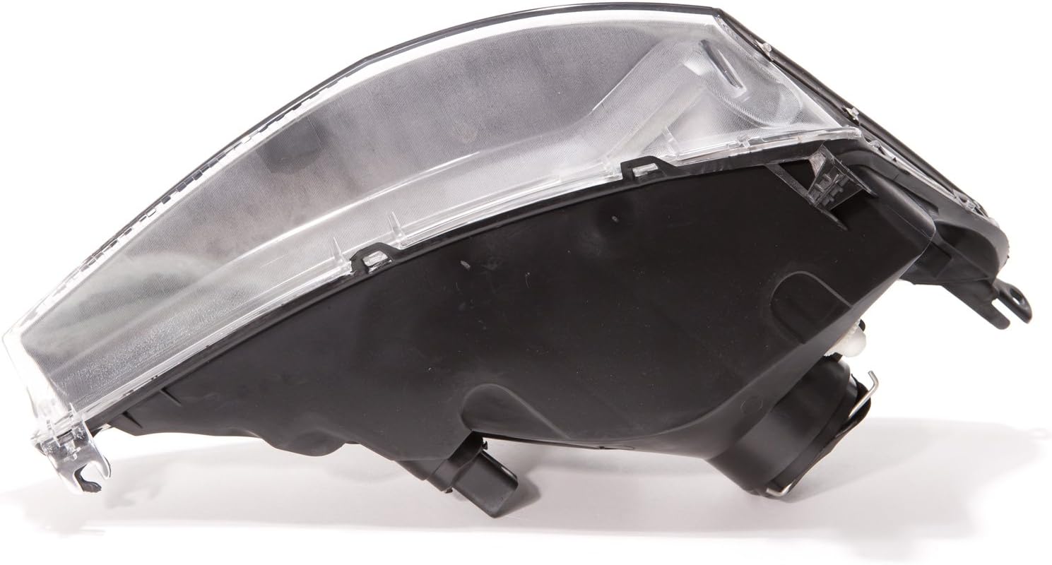 HEADLIGHTSDEPOT Headlight Compatible With Ford Focus 2003-2004 Halogen Includes Left Driver Side Headlamp