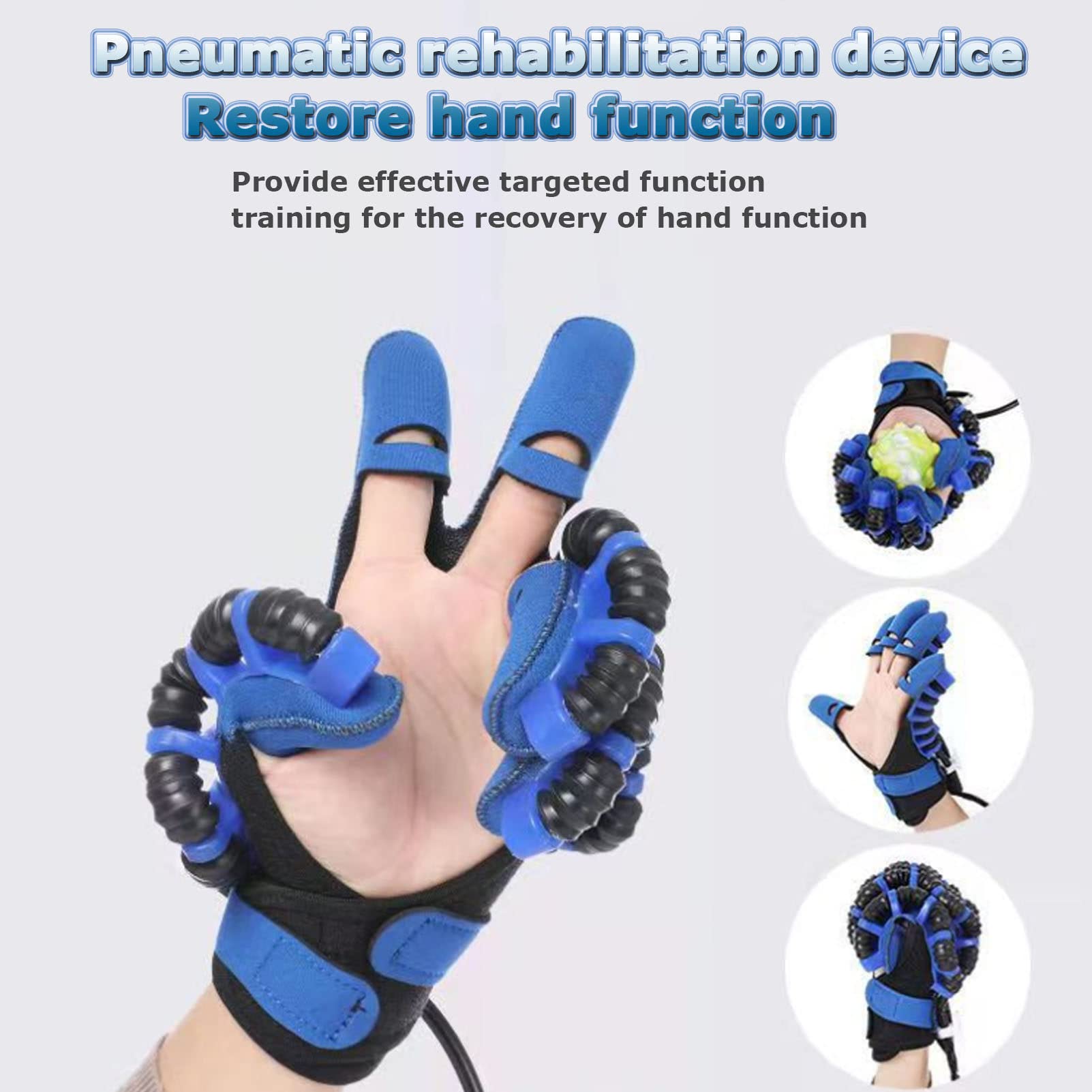 Artritis de hemiplegia artritis manual rehabilitación de rehabilitación Rehabilitación robot robot Guantes de rehabilitación Equipo de ejercicio de restaurio para pacientes con hemiplejia ,RightHand-L