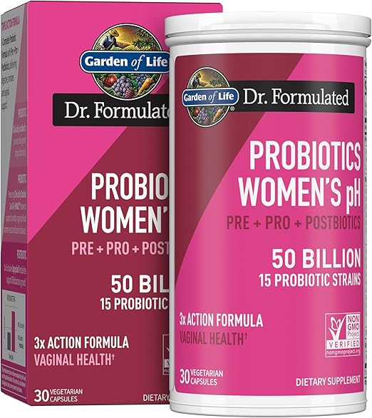 Garden of Life Dr Formulated Womens pH Probiotics 50