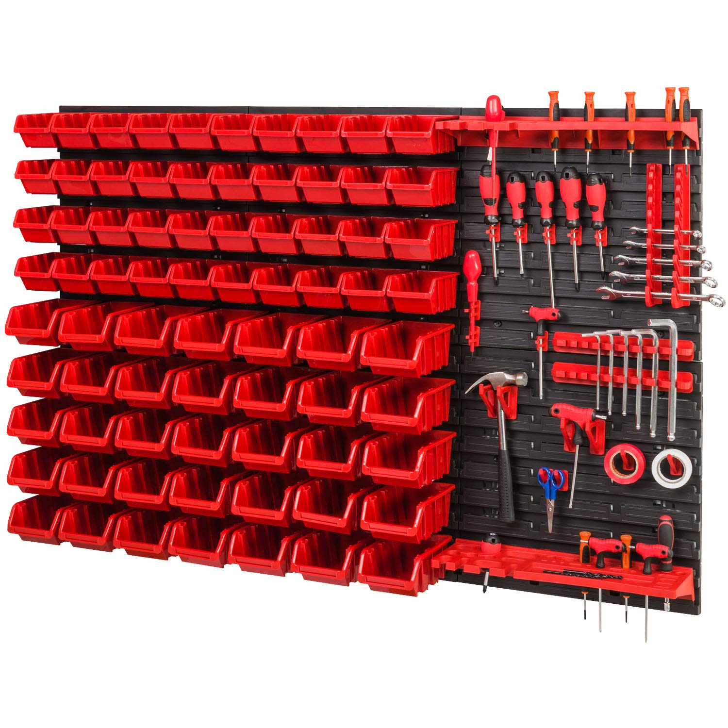 Pafen Mix20 Storage System 780 X 1158 Mm Stacking Boxes Wall Shelf Storage Boxes Storage System 75 Boxes