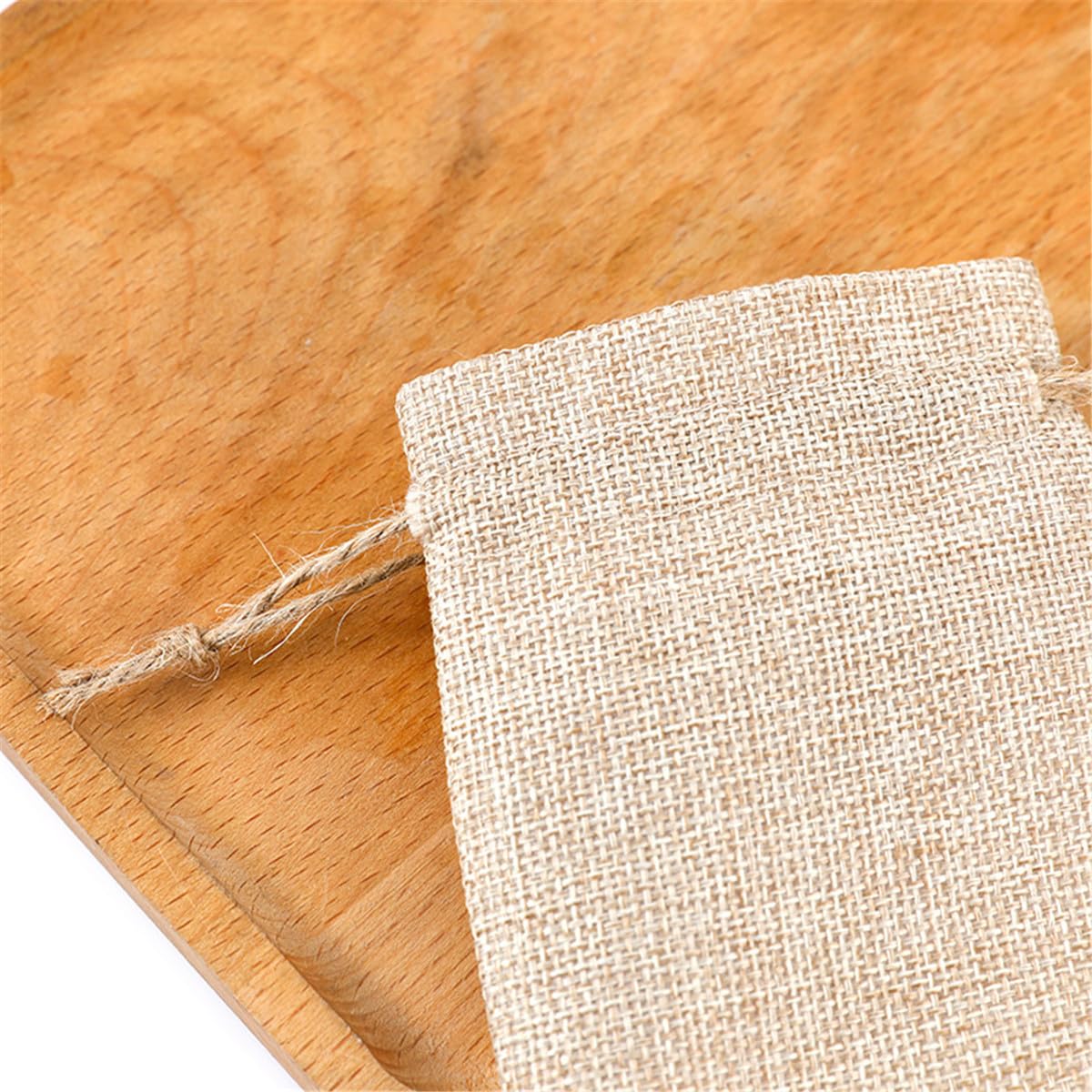 Lot de 85 sacs en toile de jute avec cordon de serrage - Sacs à bijoux avec cordon de serrage - Pour calendrier de l'Avent, sachets cadeaux (20 x 30 cm)