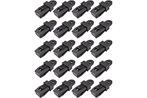 20 Pcs Adjustable Heavy Duty Lock Grip Tarp Clips
