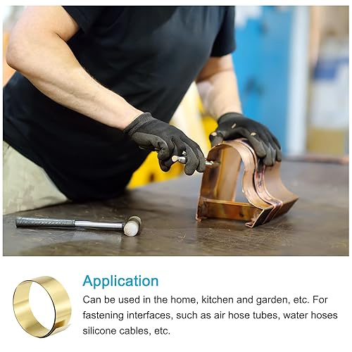 Miniatura 28 de METALLIXITY Hoja de latón (39.370 in x 1.969 in x 0.004 in), 2 piezas, placas de láminas de metal - para salpicaduras de cocina en el hogar