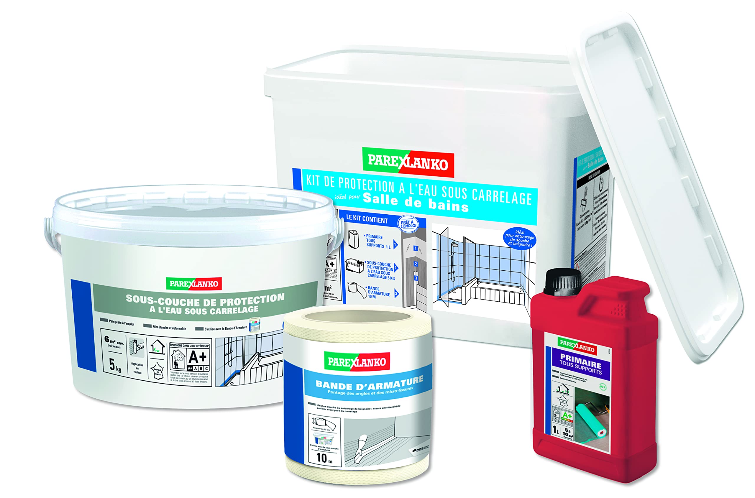 ParexlankoUndertiled Water Protection Kit Ideal for Bathroom 6m2