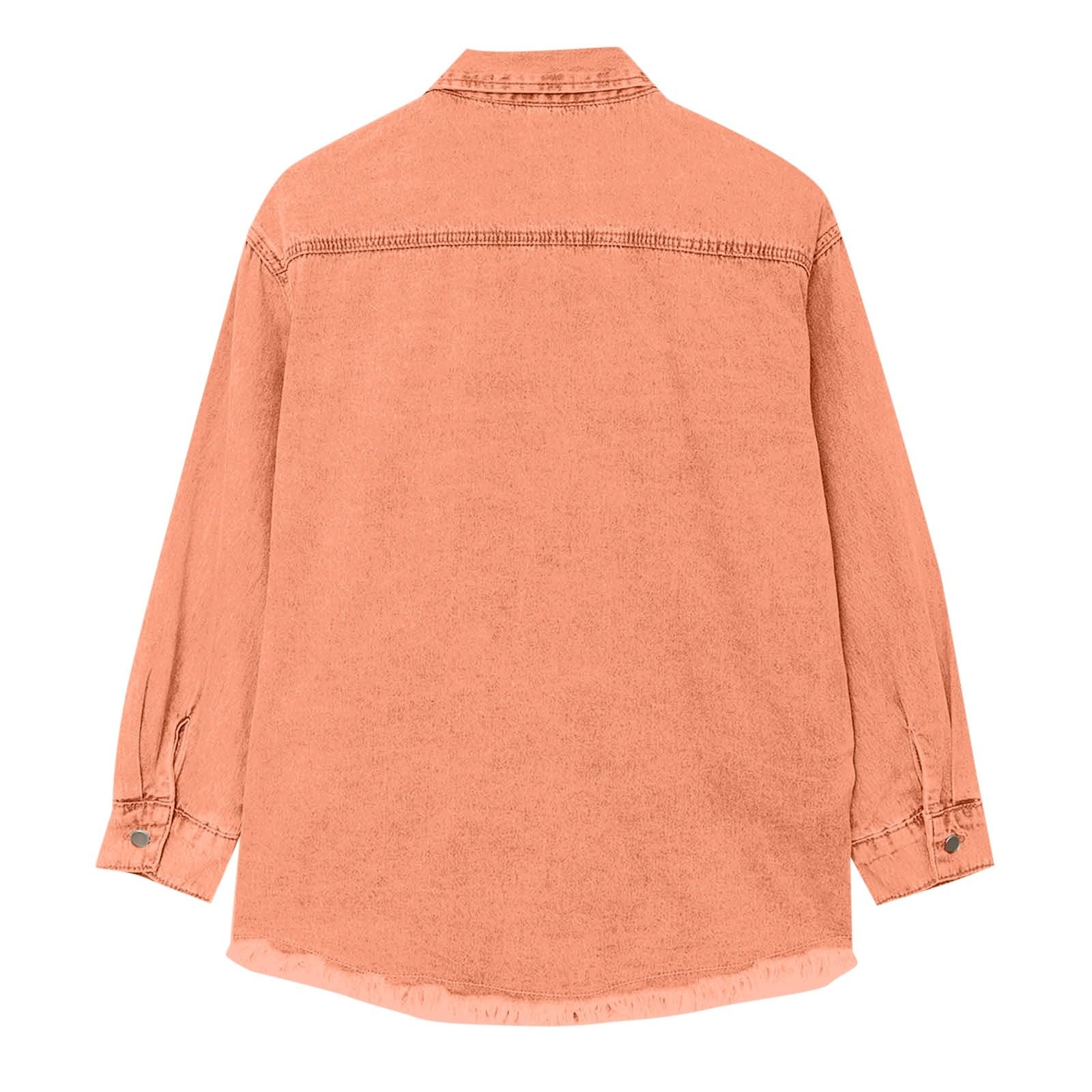Chaqueta Vaquera Mujer Corta, Chaquetas De Mezclilla Corta Camisa Vaquera Blusa Estilo Western Manga Larga Túnica Abotonada Chaqueta De Entretiempo Chaqueta Mujer Talla Grande Chaqueta Universitaria