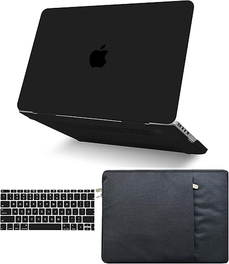 matte black macbook case