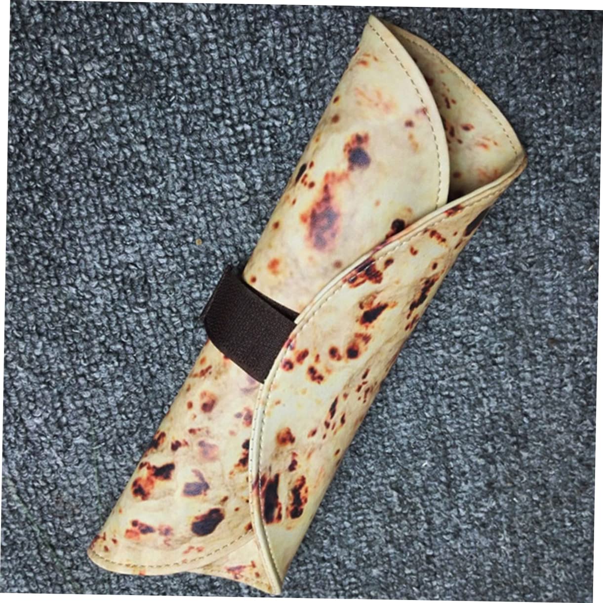 NUOBESTY 5 Sätze Tortilla Bleistiftrolle Stifttasche Im Tortilla Design Aus Langlebigem Canvas Großvolumiger Stiftehalter Für Künstler Und Schreibbedarf Platzsparend Und 2 Stücke * 5
