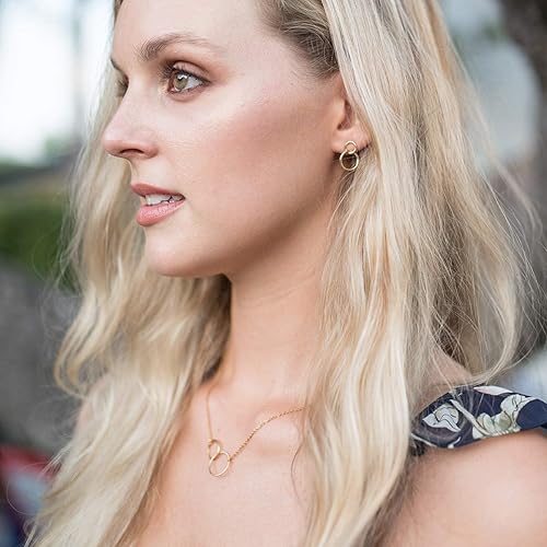 Miniatura 6 de Dear Ava Collar de regalo para mujeres y niñas, colgante de joyería moderna ajustable, idea de regalo de amor para ella con tarjeta sincera, regalos