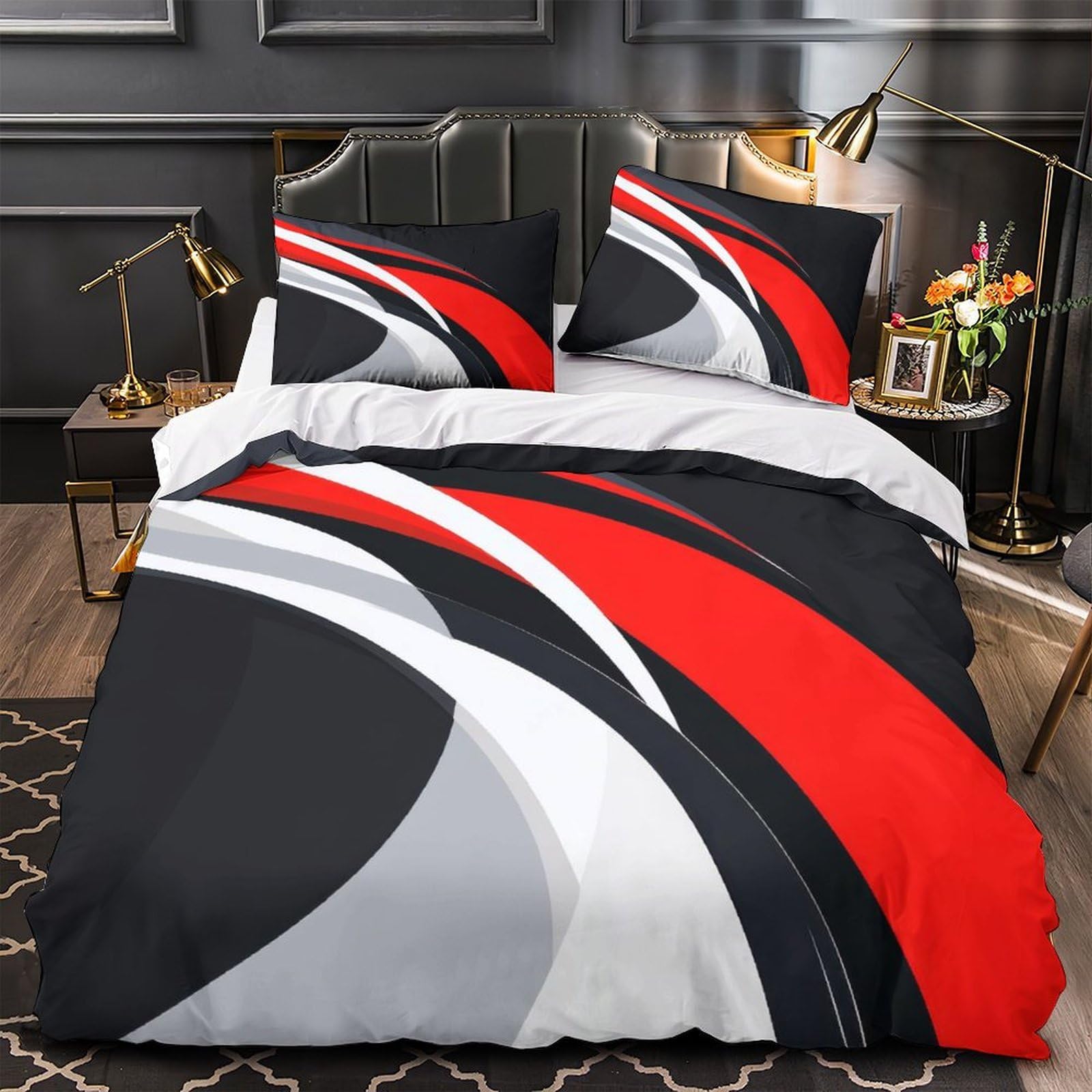Attrape-rêves parure de lit 200x200 housse de couette effet 3D design bohème chic