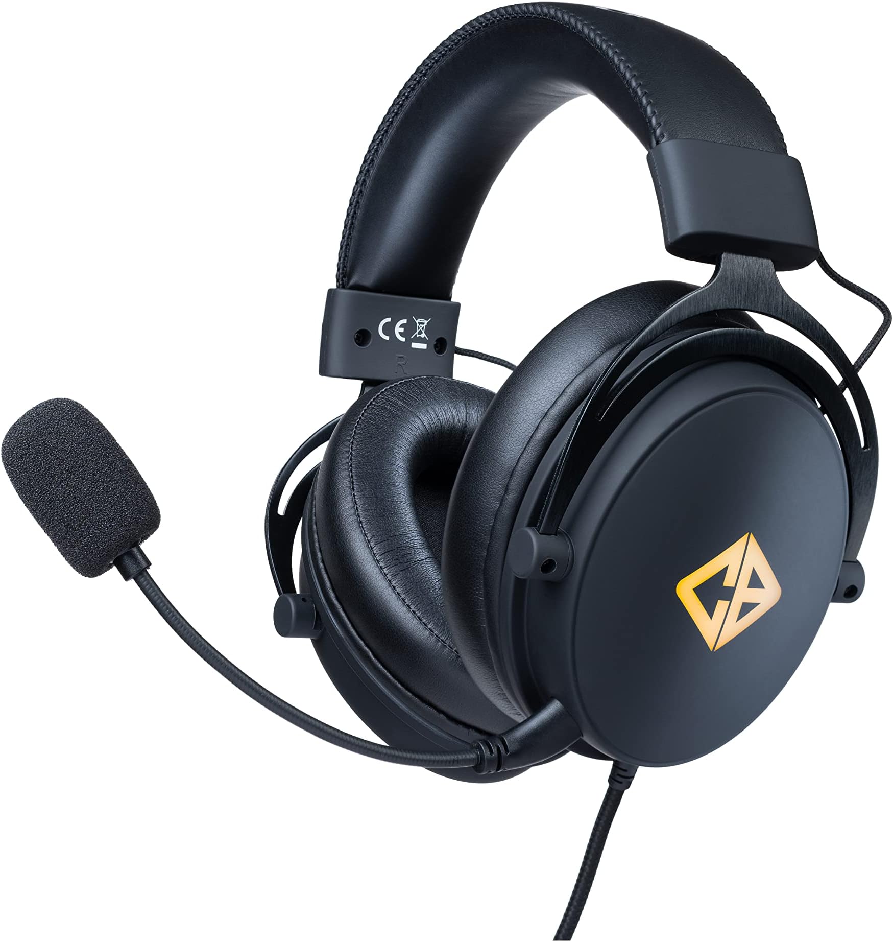 Cosmic Byte Equinox Phobos 7.1 RGB Dual Input USB/3.5mm Gaming Headset with Detachable Microphone for PC, Laptop, Mobiles, PS4, PS5, Xbox with Carrying case and Software (Black)