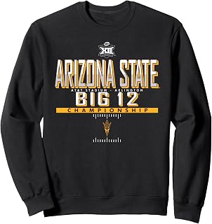 Arizona State Sun Devils Big 12 Championship 2024 Football Sweatshirt