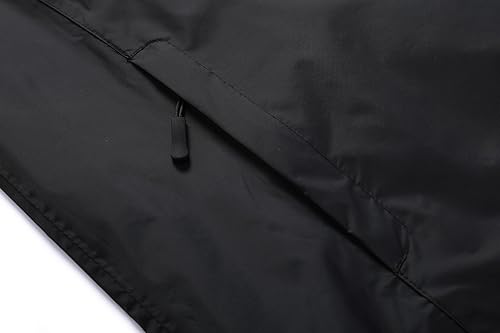 Miniatura 6 de Chaqueta impermeable ligera para hombre, con capucha ajustable, rompevientos para senderismo al aire libre