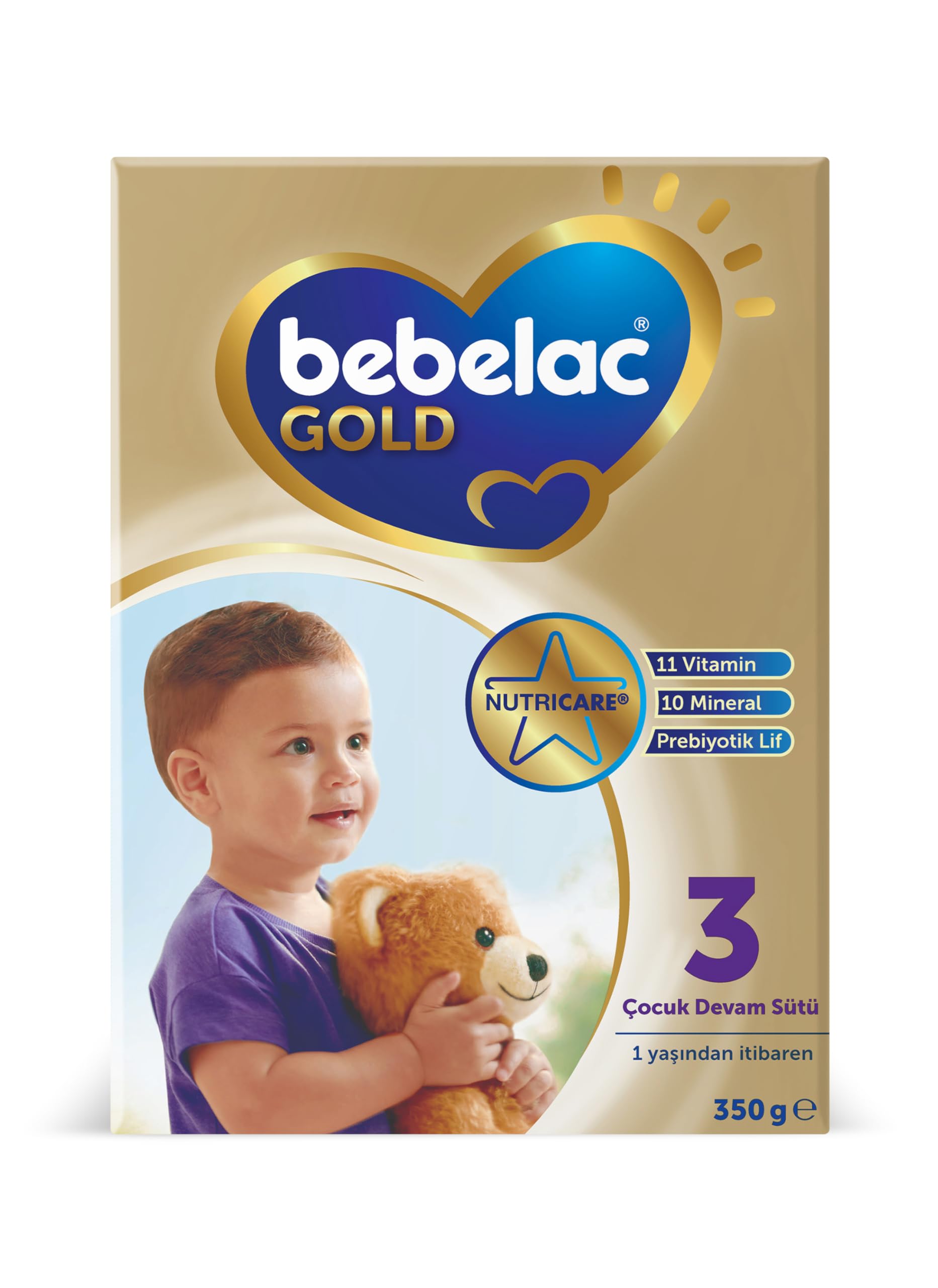 Bebelac Gold 3 Çocuk Devam Sütü 350 gr 1 Yaş+