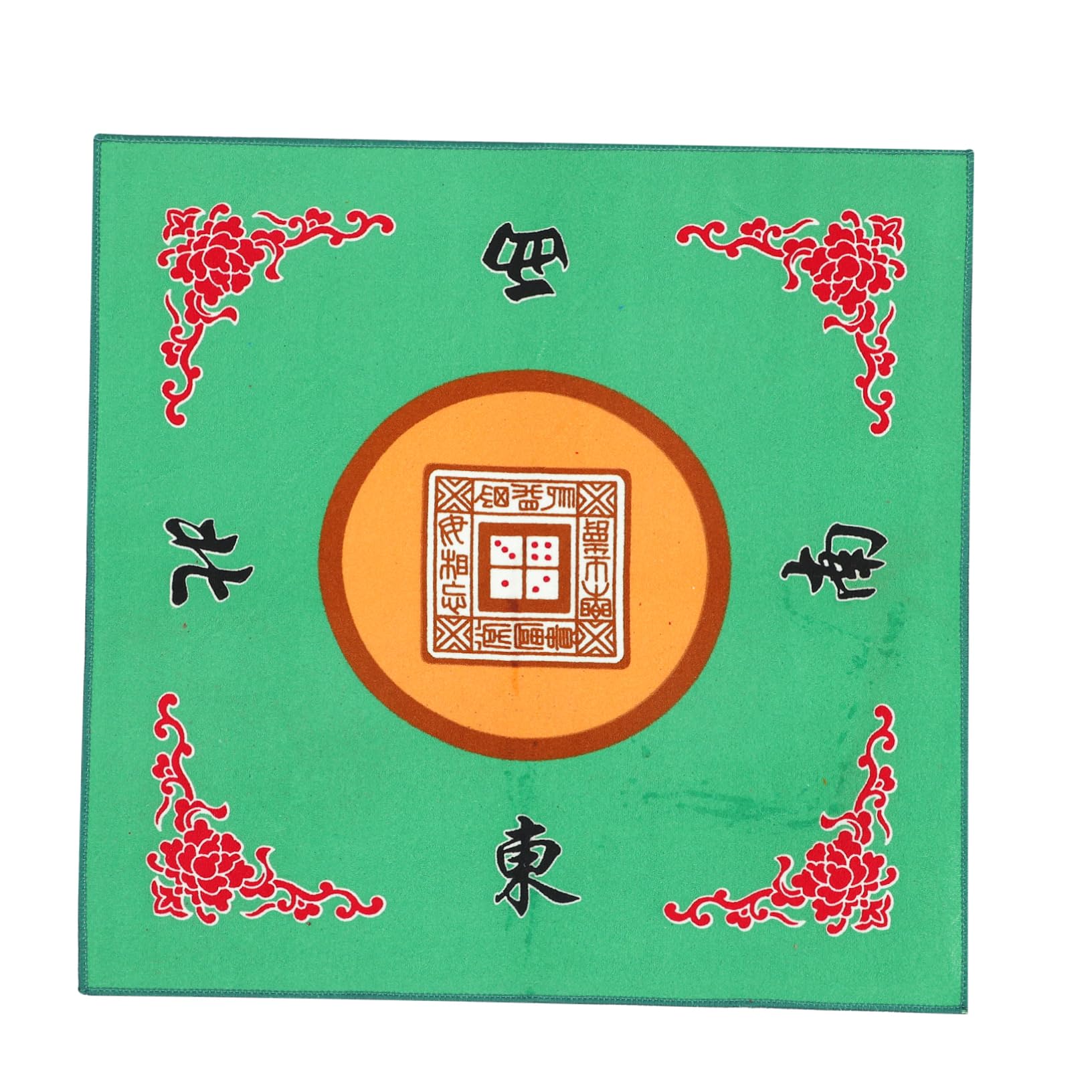 Tapis de mah-jong carré et nappe de poker Ciieeo pour table de jeu à la maison