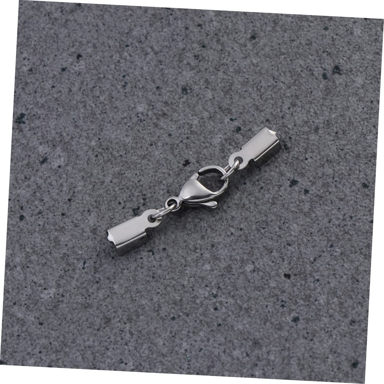 STOBOK Juego De 4 Cierres De Langosta Para Hacer Joyas Ganchos A Presión Hebilla De Aleación De Metal Plateado Para Collar Pulsera Y Colgante 20 Unidades X 4