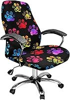 Vista 30 de Xoenoiee Pickles - Fundas para silla de oficina con estampado de corazón, funda elástica para silla de juegos de computadora, fundas universales