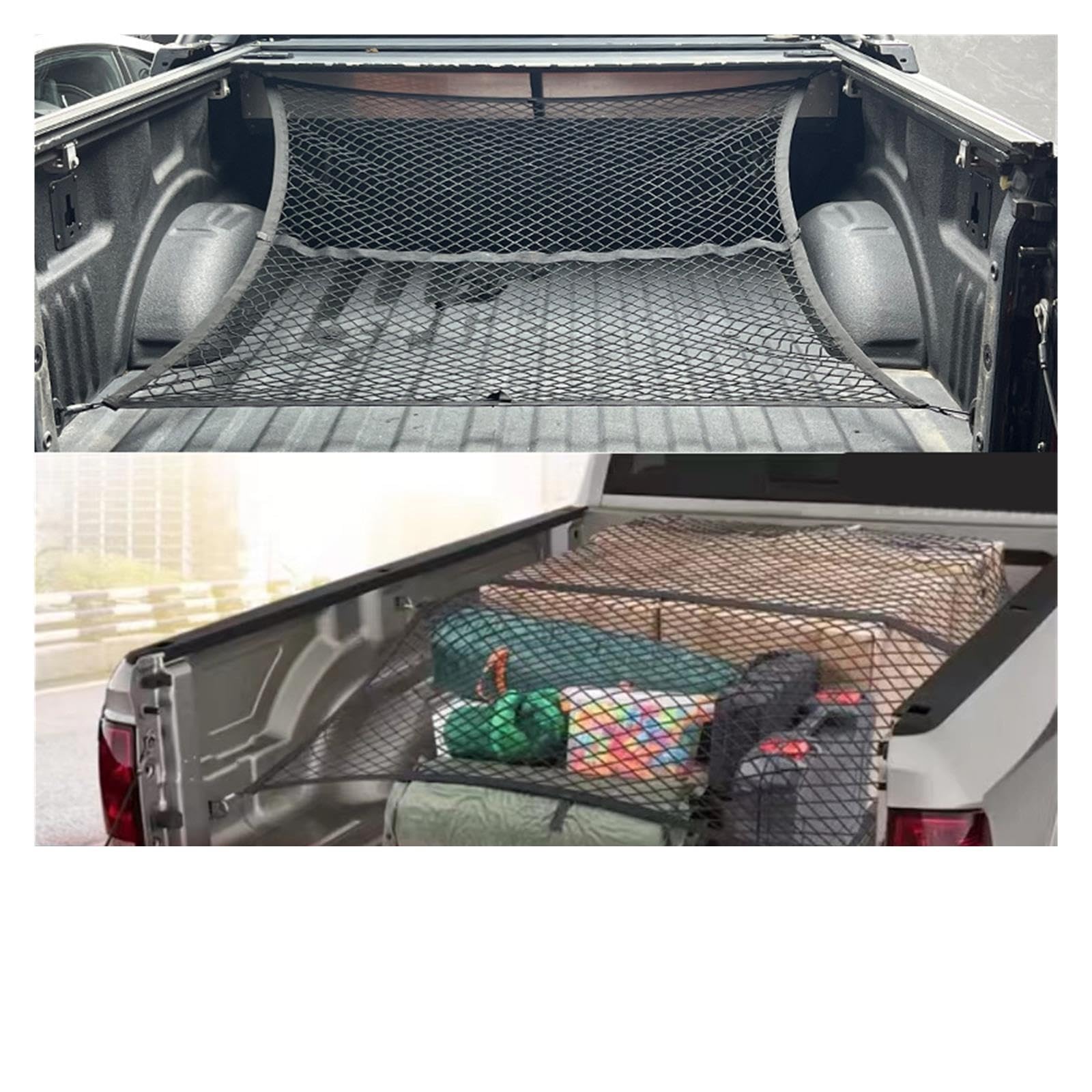 1 Stück Pickup-Truck-Kofferraum elastische Netztasche Für Autozubehör