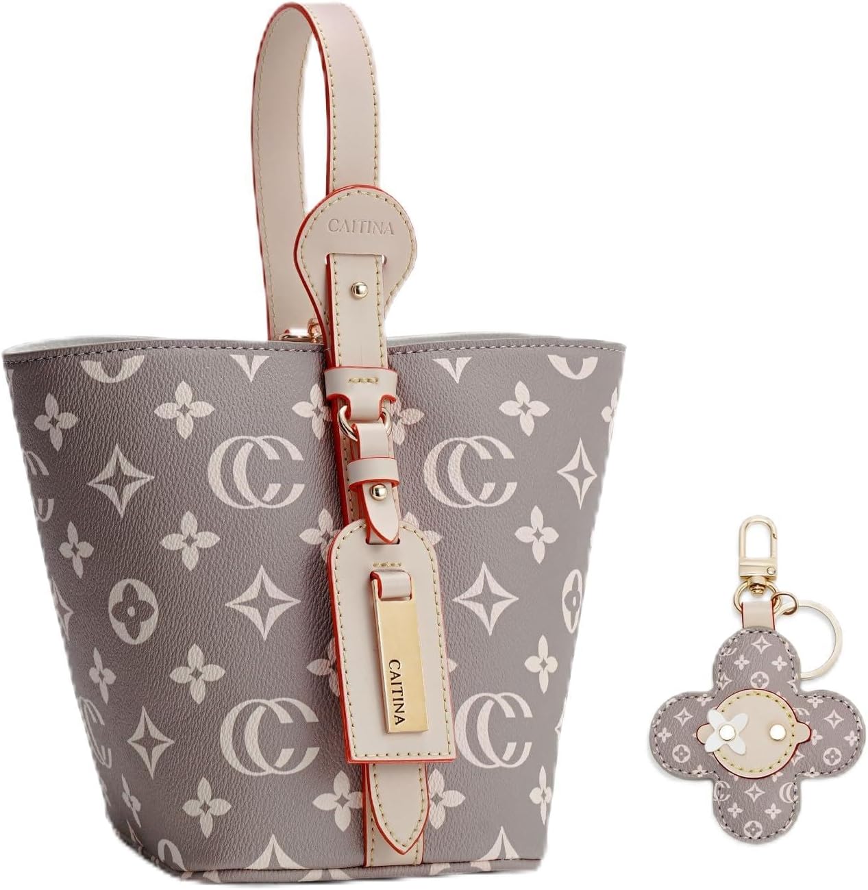 Tote Bag for Women Satchel Bag Top Handle Handbag Bucket Purse Crossbody Purses Shoulder/Clutch with Coin Purse