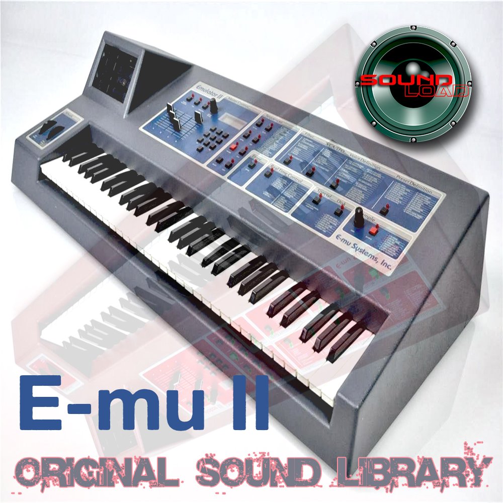 E-mu Emax II - Large Original 24bit Multi-Layer WAVe Samples/Loops Studio Library 2.9GB