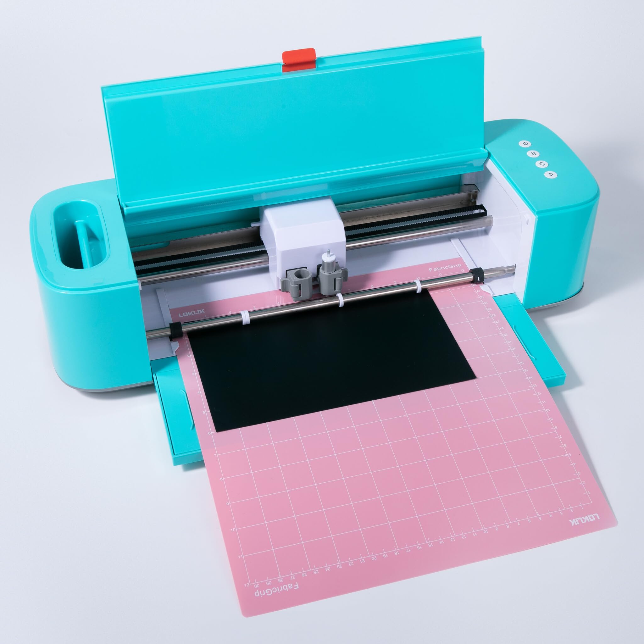 LOKLIK Set 3 Tappetini Da Taglio Rosa Con Base Adesiva - Antiscivolo Per Vinile, Carta E Cartoncino - 35,5x33 Cm - Foto 8