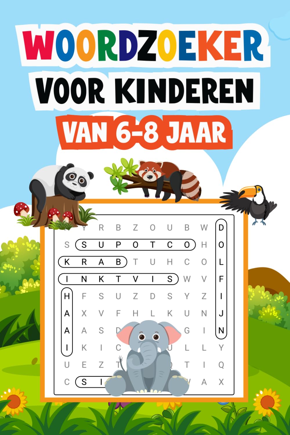 Woordzoeker Voor Kinderen Van 6-8 Jaar: Speel, Leer En Ontdek Nieuwe Woorden