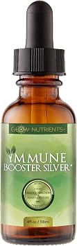 Immune Booster Silver - Our Best Nano Colloidal Silver Liquid - .001 Microns Certified Nanoparticle Colloidal Silver - Time Tested Natural Immune Remedy - Immune Health