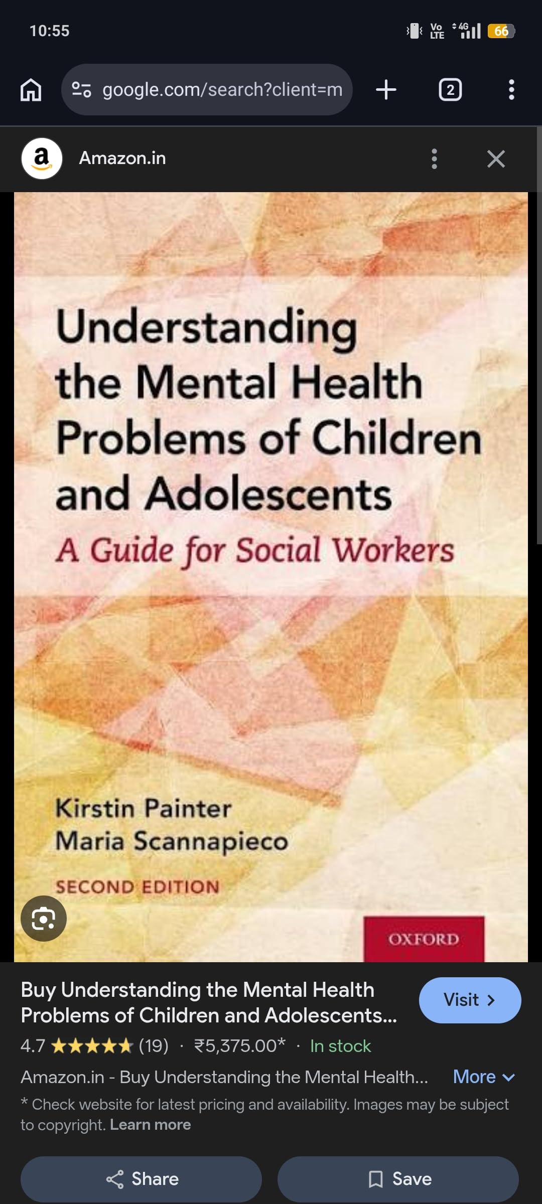 Buy Understanding the Mental Health Problems of Children and Adolescents: A Guide for Social Workers — BookShops.in