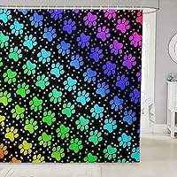 Vista 33 de Cortina de ducha de calavera de toro, cortina de baño rústica retro con estampado de piel de vaca occidental, diseño de herradura, girasoles