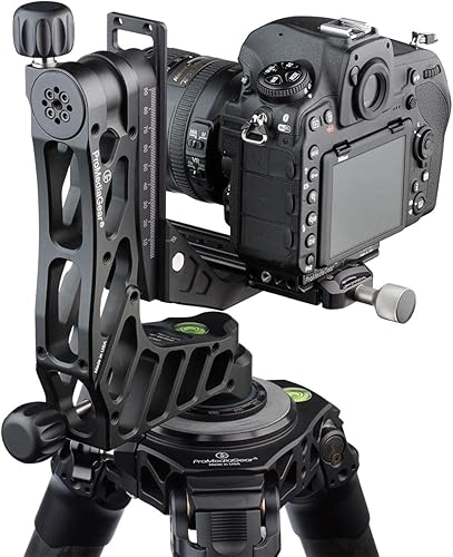 Miniatura 6 de ProMediaGear PXC1 - Riel nodal tipo Arca-Swiss de 6 pulgadas con abrazadera integrada, cola de paloma doble