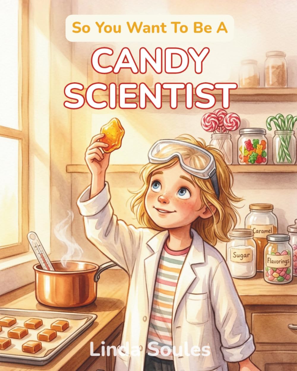So You Want To Be A Candy Scientist: A Kids' Guide to Candy Making, Food Science, Flavor Chemistry, and the Sweet-Toothed Scientists Who Invent the Treats We Can't Stop Eating