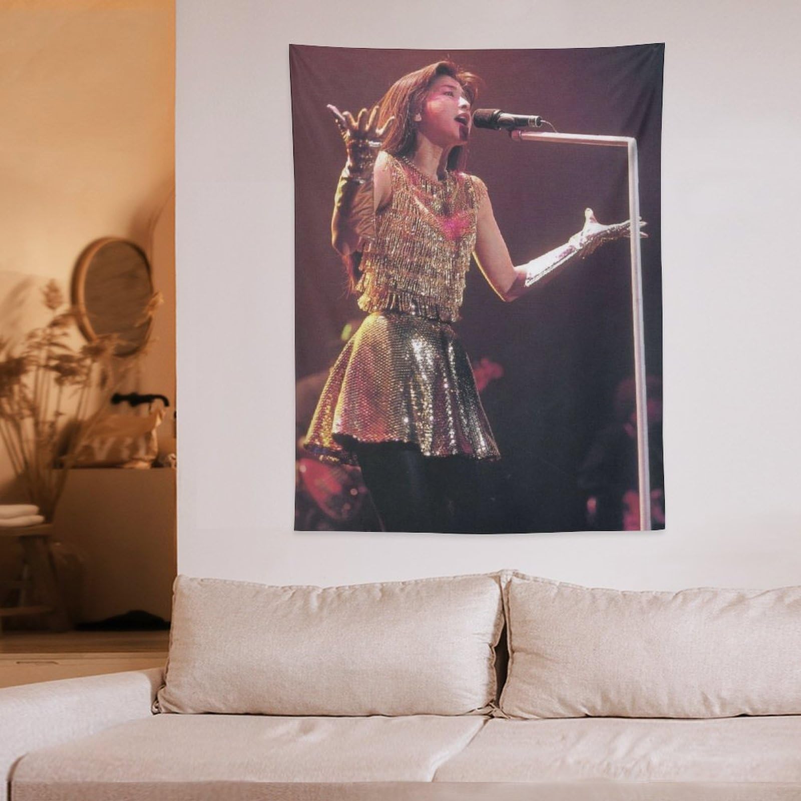 Amazon.co.jp: 森高千里-110 タペストリー、絵画、ポスター、壁紙