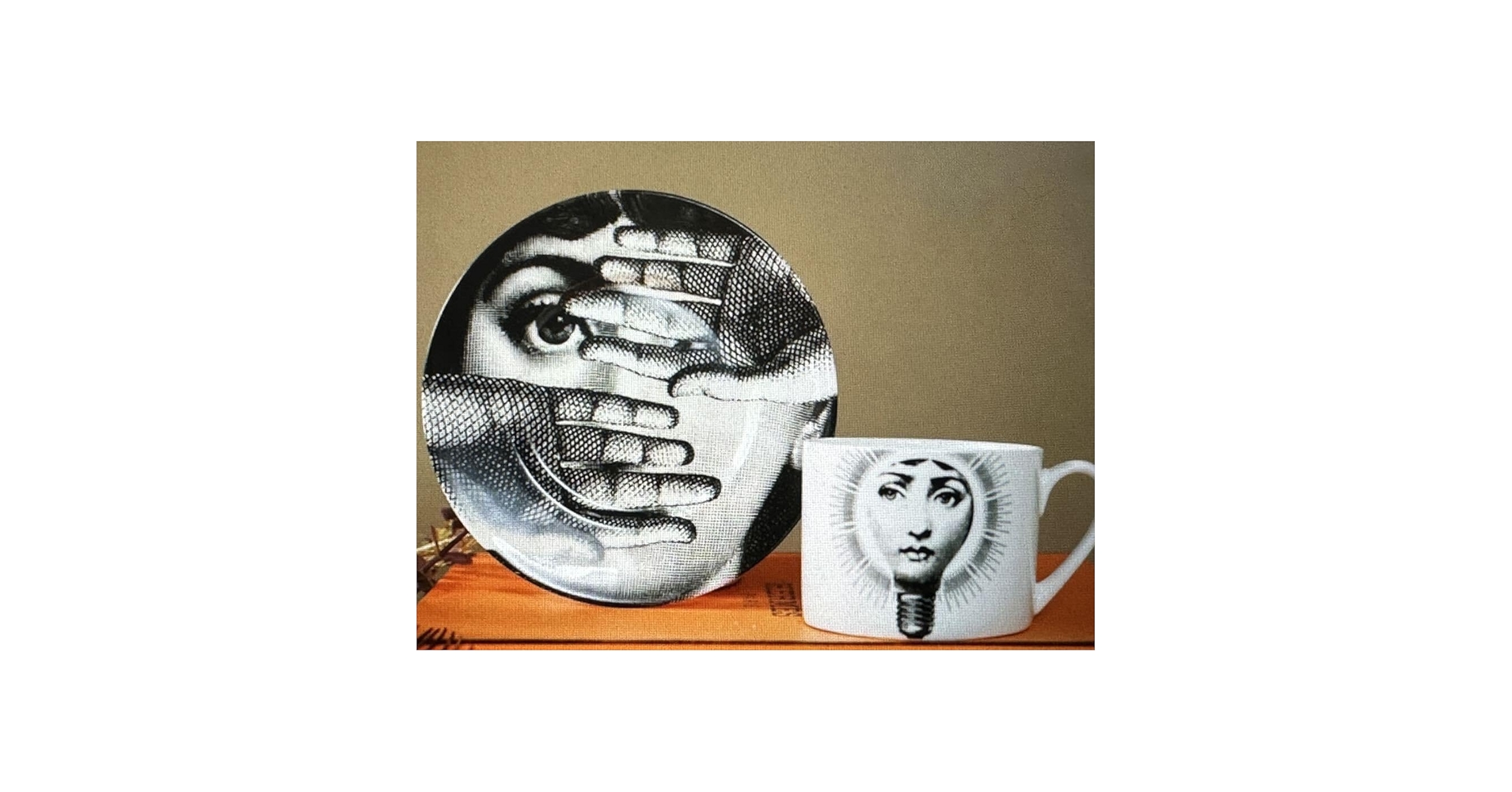 Amazon.co.jp: Fornasetti フォルナセッティ ティーカップセット