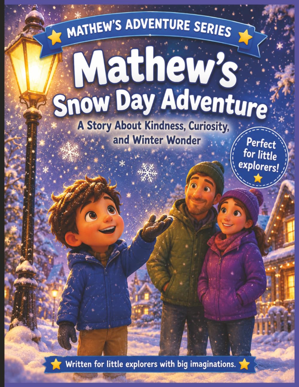 Mathew's Snow Day Adventure: A Story About Kindness, Curiosity, and Winter Wonder (Mathew's Adventures Series')